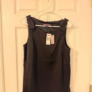 Brand new vineyard vines black bow top